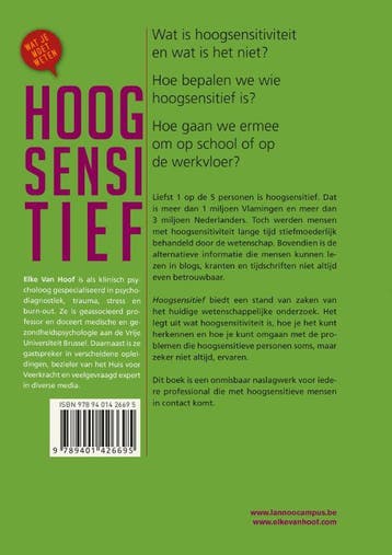 Hoogsensitief 9789401426695 Elke Van Hoof, Verzenden, Zo goed als nieuw, Elke Van Hoof