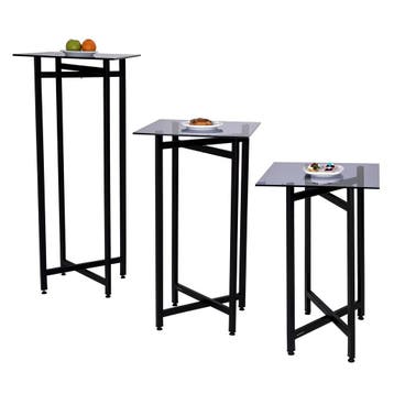 GGM Gastro | (3 stuks) Bijzettafel - inklapbaar - Hoogte: |, Verzenden, Nieuw in verpakking