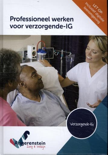 Professioneel werken voor verzorgende IG 9789037258875, Boeken, Schoolboeken, Zo goed als nieuw