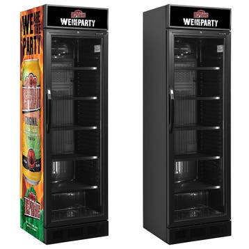 Desperados glasdeurkoelkast 345 liter, Ophalen of Verzenden