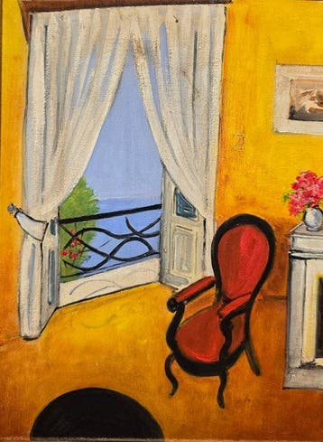 Europese school (XX) - Interno, da Henry Matisse
