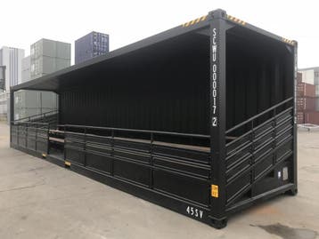 40ft Tribunecontainer | Nieuw | Oplossing | Sport