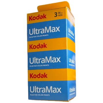 Kodak ULTRA MAX 400 135-36 3 PAK BLISTER, Ophalen of Verzenden, Nieuw, Kodak