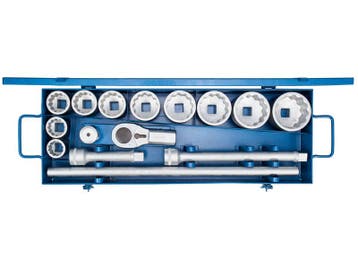 Dopsleutelset 1" 15-dlg UD-Profiel 36-80 mm, Ophalen of Verzenden