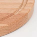 HOCHO Snijplank – Beukenhout – Ø 220x15 mm – Met Sapg, Ophalen of Verzenden, Nieuw