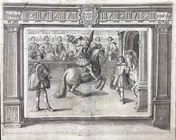 Crispijn I De Passe (1564-1637) - Laddestramento equestre