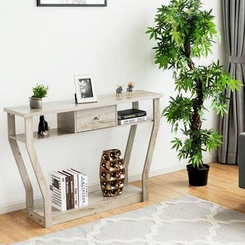 2dekans | Coast Console Tafel met Lade en Plank - 3 Laags -, Ophalen of Verzenden, Zo goed als nieuw