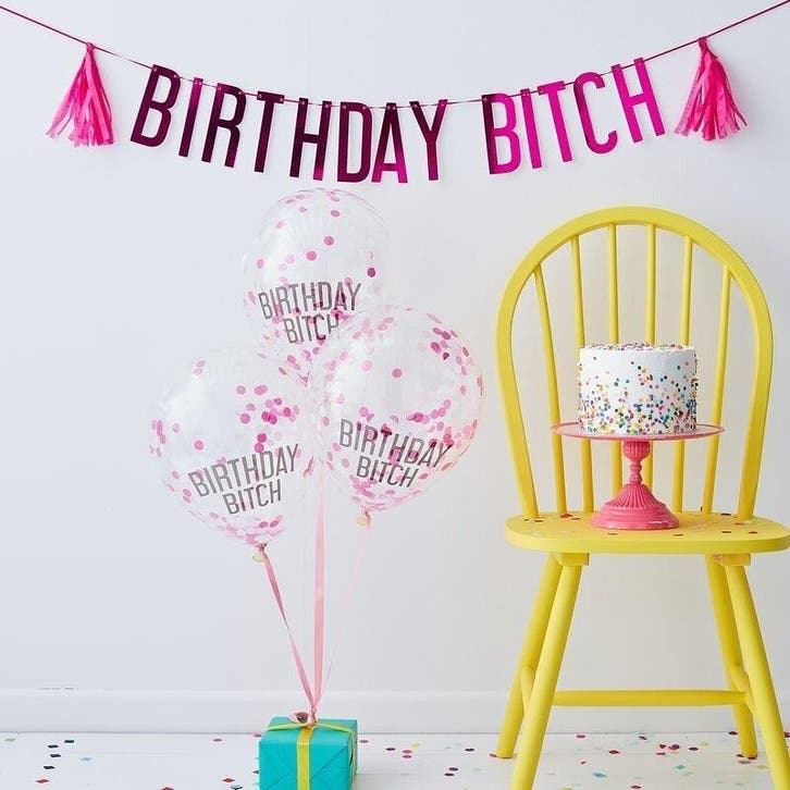 Birthday Bitch Verjaardag Set Roze, Kleding | Dames, Carnavalskleding en Feestkleding, Nieuw, Ophalen of Verzenden