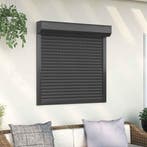 vidaXL Roljaloezie Antraciet 100 x 100 cm Aluminium en, Verzenden, Nieuw
