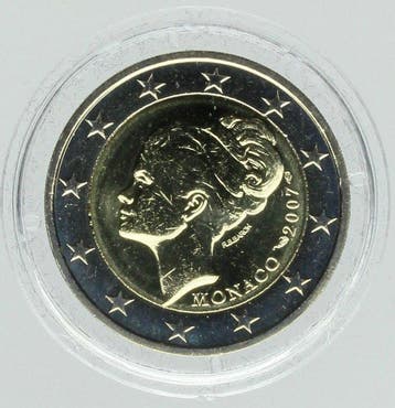 Monaco. 2 Euro 2007 Grace Kelly