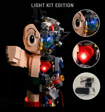 PANTASY Astro Boy Bouwset – 1250 Stenen Mecha Robot Bouwp., Verzenden, Nieuw