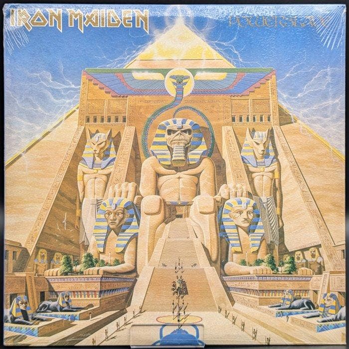 Iron Maiden - Powerslave - Sealed 1st US pressing -, Cd's en Dvd's, Vinyl Singles