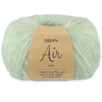DROPS Air Mix - 42 pistache ijs - Wol Garen, Ophalen of Verzenden, Nieuw