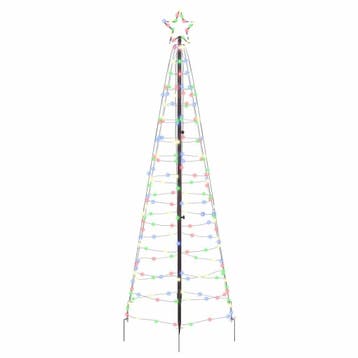 LED Kerstboom 250cm Multikleur | Retourdeal 61% Korting, Diversen, Kerst, Ophalen of Verzenden, Nieuw
