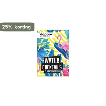 Dopper water cocktails boekje - Water Cocktails Flashy, Verzenden, Zo goed als nieuw