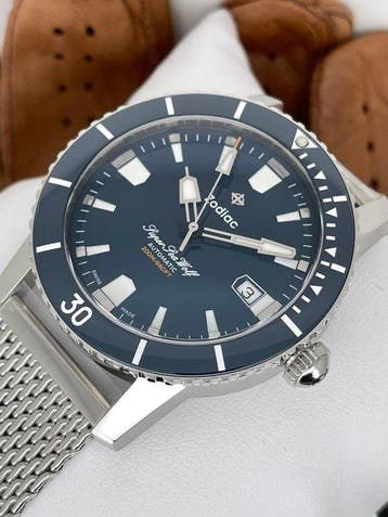 Zodiac - Super Sea Compression Diver Blue Automatic - Zonder, Nieuw