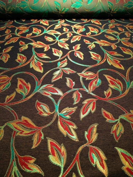 600 x 135 cm - Fantastico tessuto da arredo in cotone -, Antiek en Kunst, Antiek | Kleden en Textiel