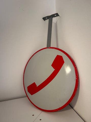 Naambord met serigrafie voor SIP-telefonie - Reclamebord -