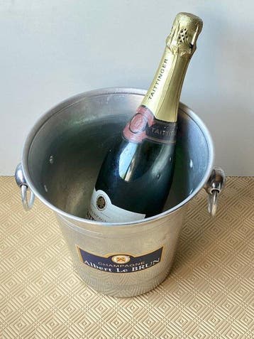Champagne koeler - Albert Le Brun - Aluminium