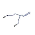 MBRP 19-20 Ford Ranger 2.3L 3 in Dual Split Rear Exit  4 in, Ophalen of Verzenden, Nieuw