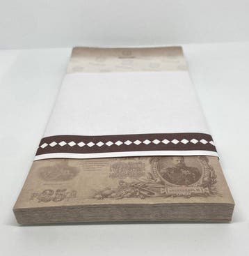Rusland. - 100 x 25 Rubles - ND - Testnotes Goznak watermark, Postzegels en Munten