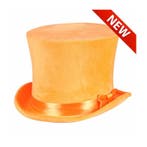 Hoge Hoed Flair Oranje Luxe - 59/60, Hobby en Vrije tijd, Verzenden, Nieuw