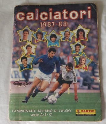 1987/88 Panini Marco van Basten, Diego Maradona, Ruud Gullit, Verzamelen, Nieuw
