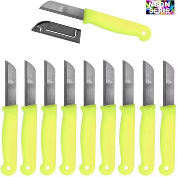 Solingen Schilmesje – RVS – Glad – 16 cm met Blade Cov, Ophalen of Verzenden, Nieuw, Rvs of Chroom