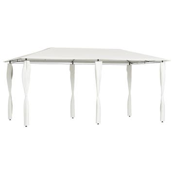 vidaXL Prieel met paalhoezen 160 g/m² 2,98x5,3x2,59 m, Verzenden, Nieuw