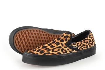 Vans Instappers in maat 38 Panter, Overige kleuren, Verzenden, Instappers, Zo goed als nieuw