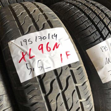 2 x GT Radial 195-70-14 96N XL C Zomerbanden 5,5mm, 14 inch, Ophalen of Verzenden, Band(en), 195 mm
