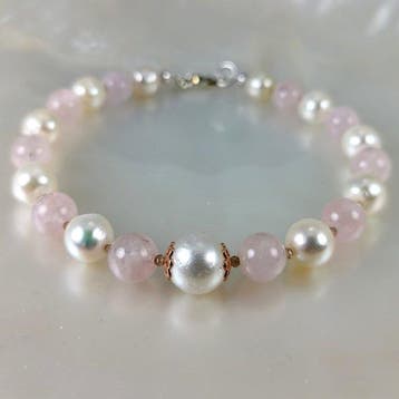 Zonder minimumprijs - Armband Zilver Parel - Parel -, Nieuw