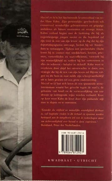 Mazzel en lef 9789064812927 H. Kahn, Boeken, Verzenden, Gelezen, H. Kahn