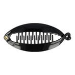 Haarspeld Bananenklem 9cm - Staartklem - Basic - Zwart, Nieuw