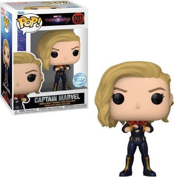 Funko Pop #1257 Marvel: The Marvels (2023) - Captain Marvel, Verzenden, Nieuw