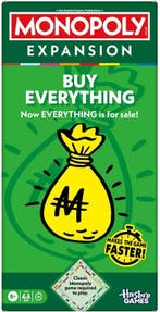 Hasbro Monopoly bordspel Buy Everyt van €15,99 voor €8,00, Ophalen of Verzenden, Nieuw
