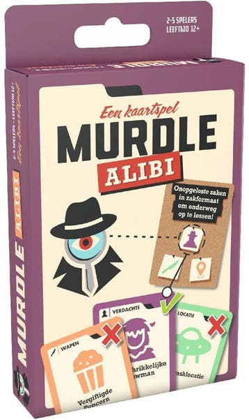 Murdle Alibi - Kaartspel | Goliath - Kaartspellen, Verzenden, Nieuw
