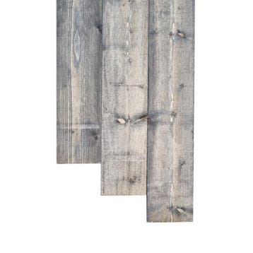 Vuren steigerplank old look grijs geïmpregneerd gedroogd, Ophalen of Verzenden, Nieuw, Vuren