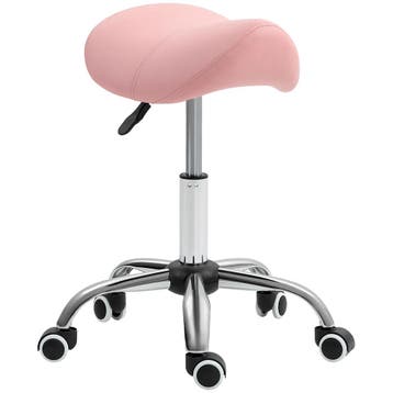 Rolkruk In Hoogte Verstelbaar 49-61 Cm Werkkruk 360° Draaiba, Huis en Inrichting, Woonaccessoires | Kussens, Verzenden, Nieuw