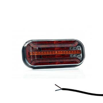 Fristom Achterlicht LED universeel 100cm kabel 214,3 x 94,3, Ophalen of Verzenden, Nieuw