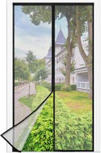 Vliegengordijn zwart 80x200cm | retourdeal 50% korting, 80 tot 100 cm, Hordeur, Ophalen of Verzenden, Zo goed als nieuw