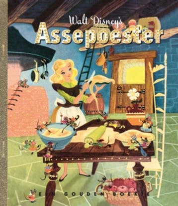 Gouden Boekjes Assepoester - Disney, Verzenden, Gelezen