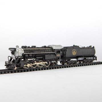 Bachmann N - 51-545-12 - Stoomlocomotief met tender (1) -, Nieuw