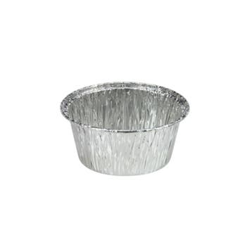 Aluminium Bakvorm Rond Ø5,6x3,5cm 100st., Verzenden, Nieuw