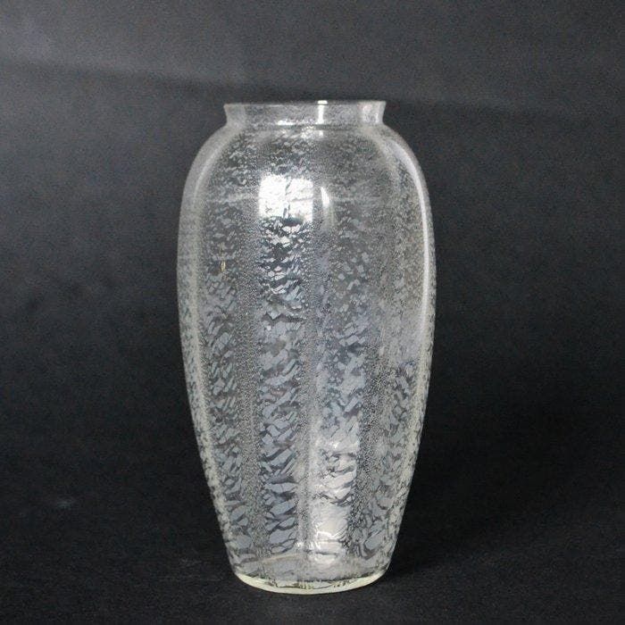 Leerdam - A.D. Copier - Vaas - Glas, Antiek en Kunst, Antiek | Glas en Kristal