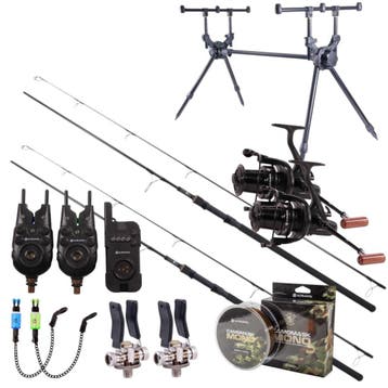 Ultimate Bionic High End Carp Set 12ft Extender EVA Handvat, Verzenden, Nieuw