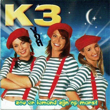 cd single card - K3 - Zou Er Iemand Zijn Op Mars ?, Verzenden, Zo goed als nieuw, Nederlandstalig