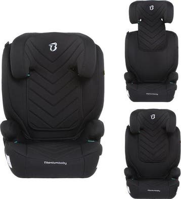 Titaniumbaby Autostoel Vidar i-size (R129) - Zwart, Kinderen en Baby's, Verzenden, Nieuw