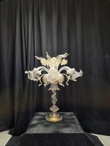 Lighting DAntan - Lamp - Goudboeket - Muranoglas - 6 lampen