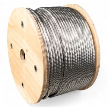 Staalkabels 10 mm - 100 meter verzinkt, Verzenden, Nieuw